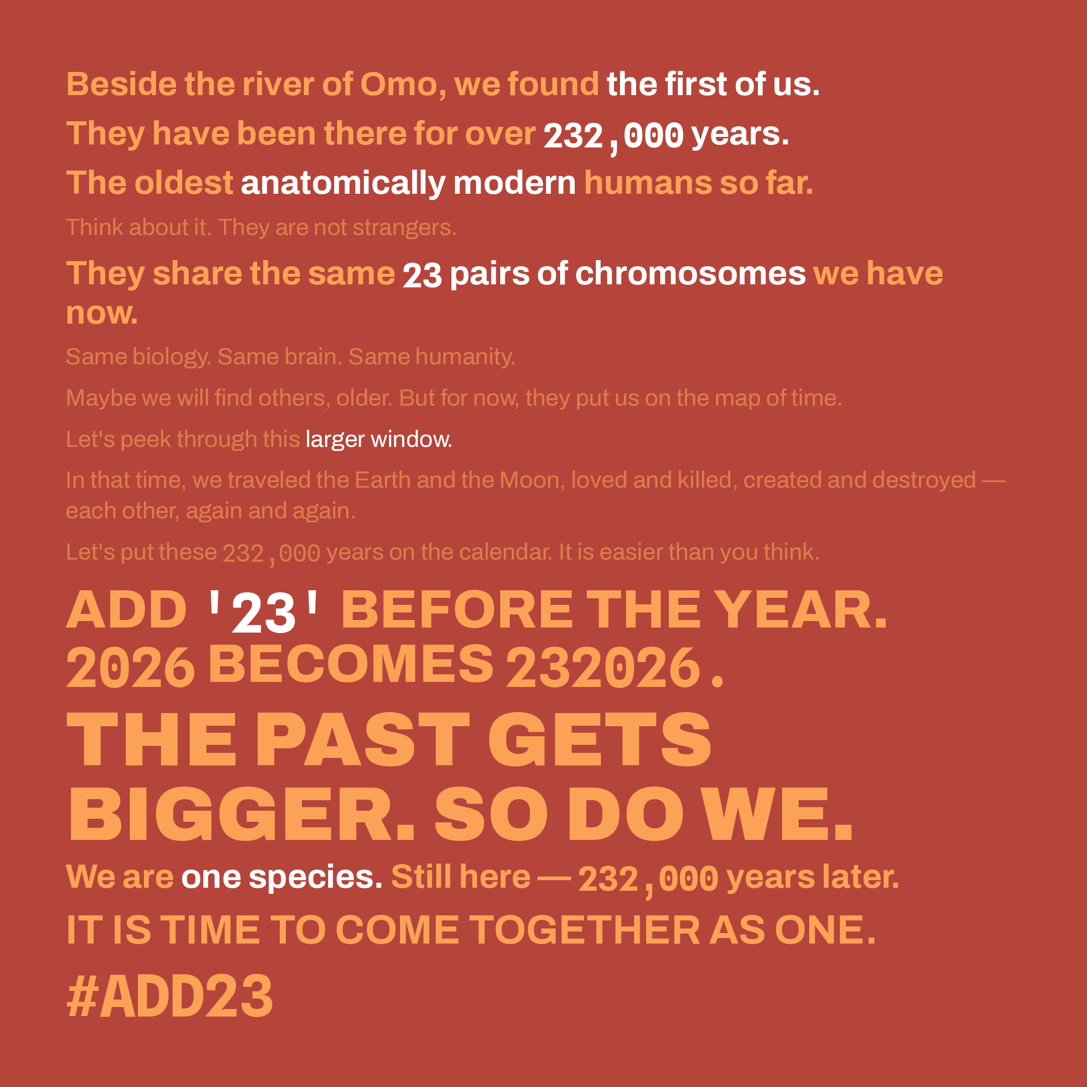 Omo Manifesto poster